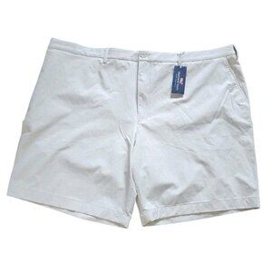 Vineyard Vines On-the-Go 10" Shorts 52B Stone New Retail $105 Water Repellant